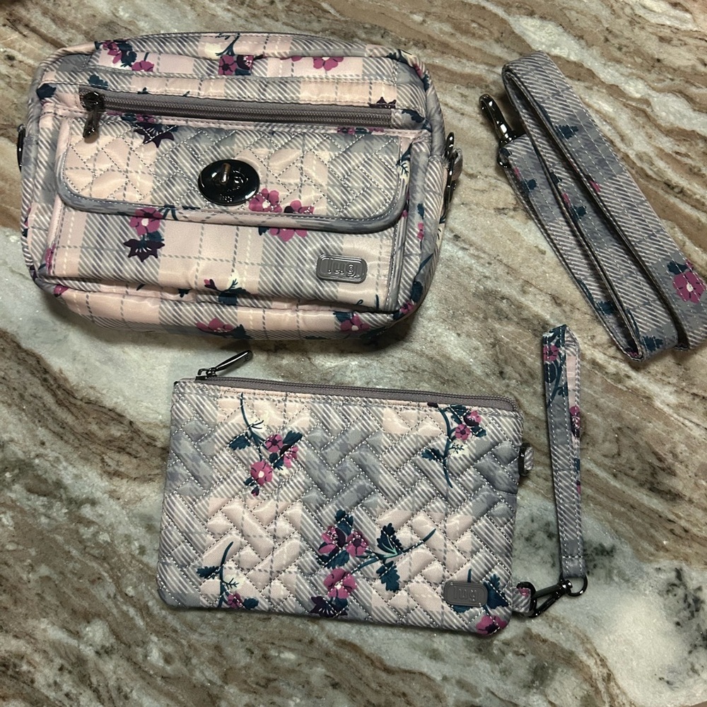 Lug Switch + Peekaboo set - Floral Plaid